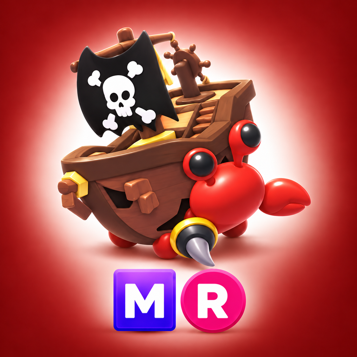Pirate Hermit Crab