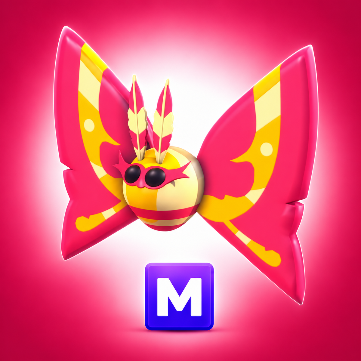 Rosy Maple Moth