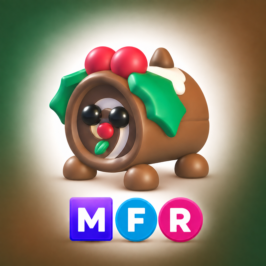 Yule Log Dog
